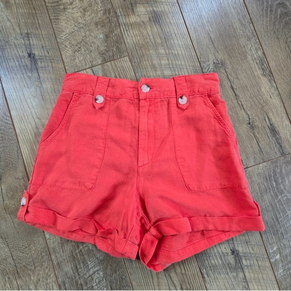 Cynthia Rowley Womens Size 4 Coral Shorts